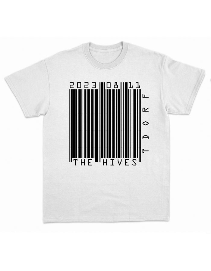 Barcode White T-Shirt