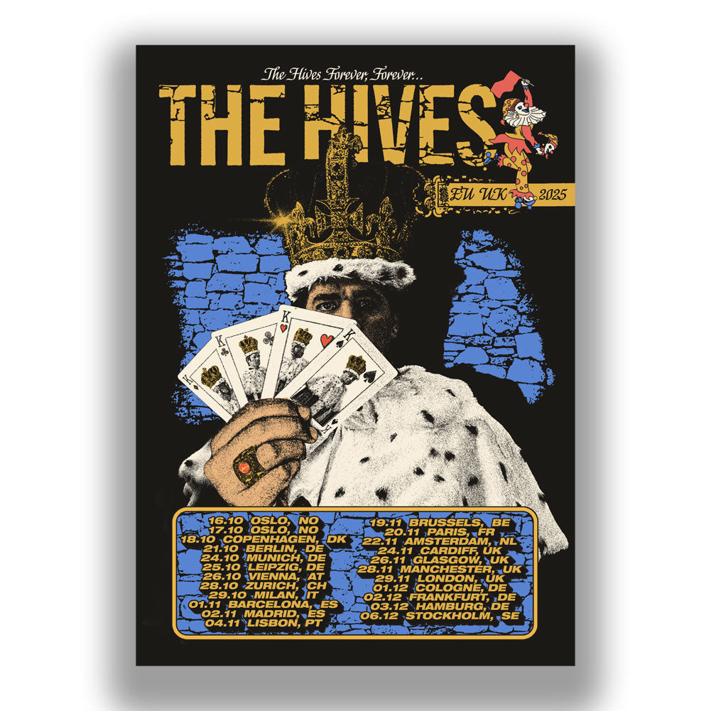 The Hives 2025 UK and EU Poster - The Hives UK Store