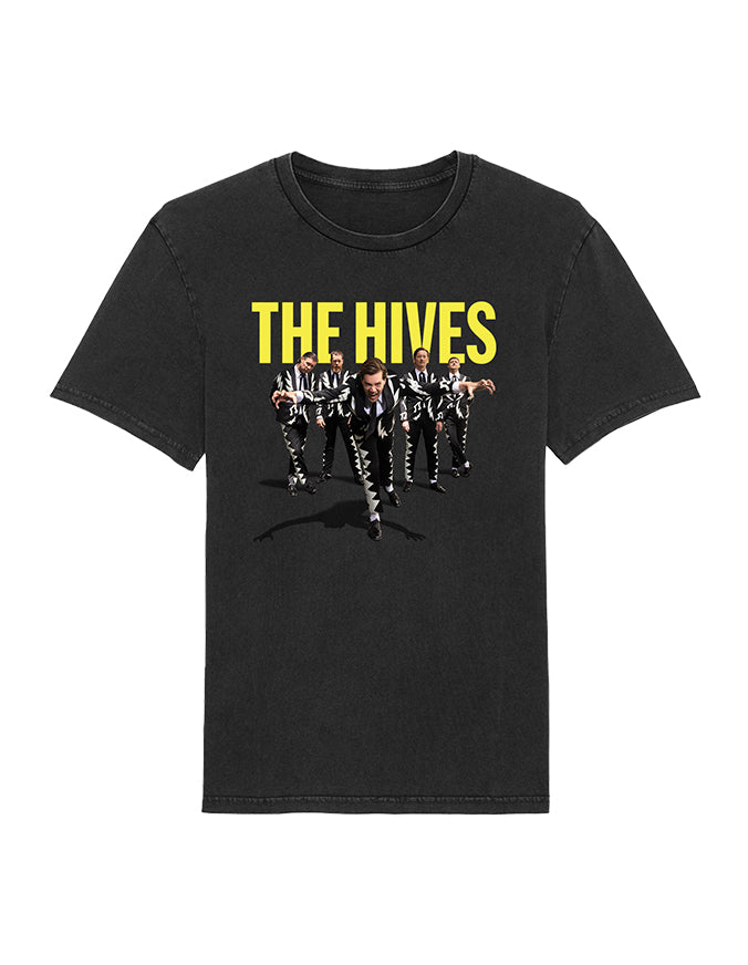 The Hives | Band Photo Vintage Black Tee 