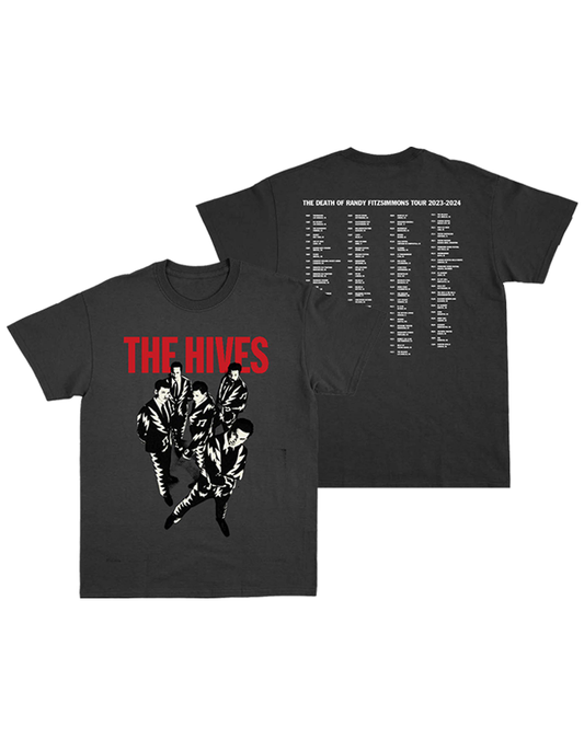 The Hives World Tour Black T-Shirt