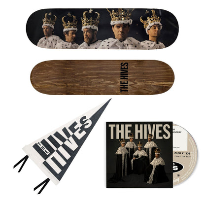 CD Skateboard and Flag Bundle