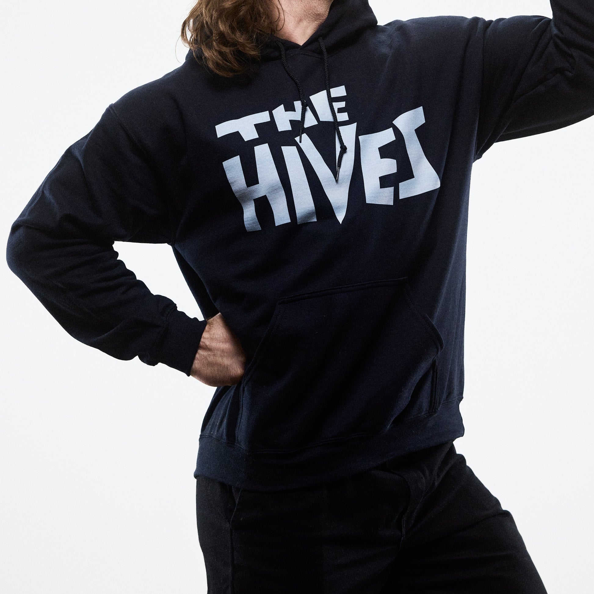 Cut Logo Black Hoodie