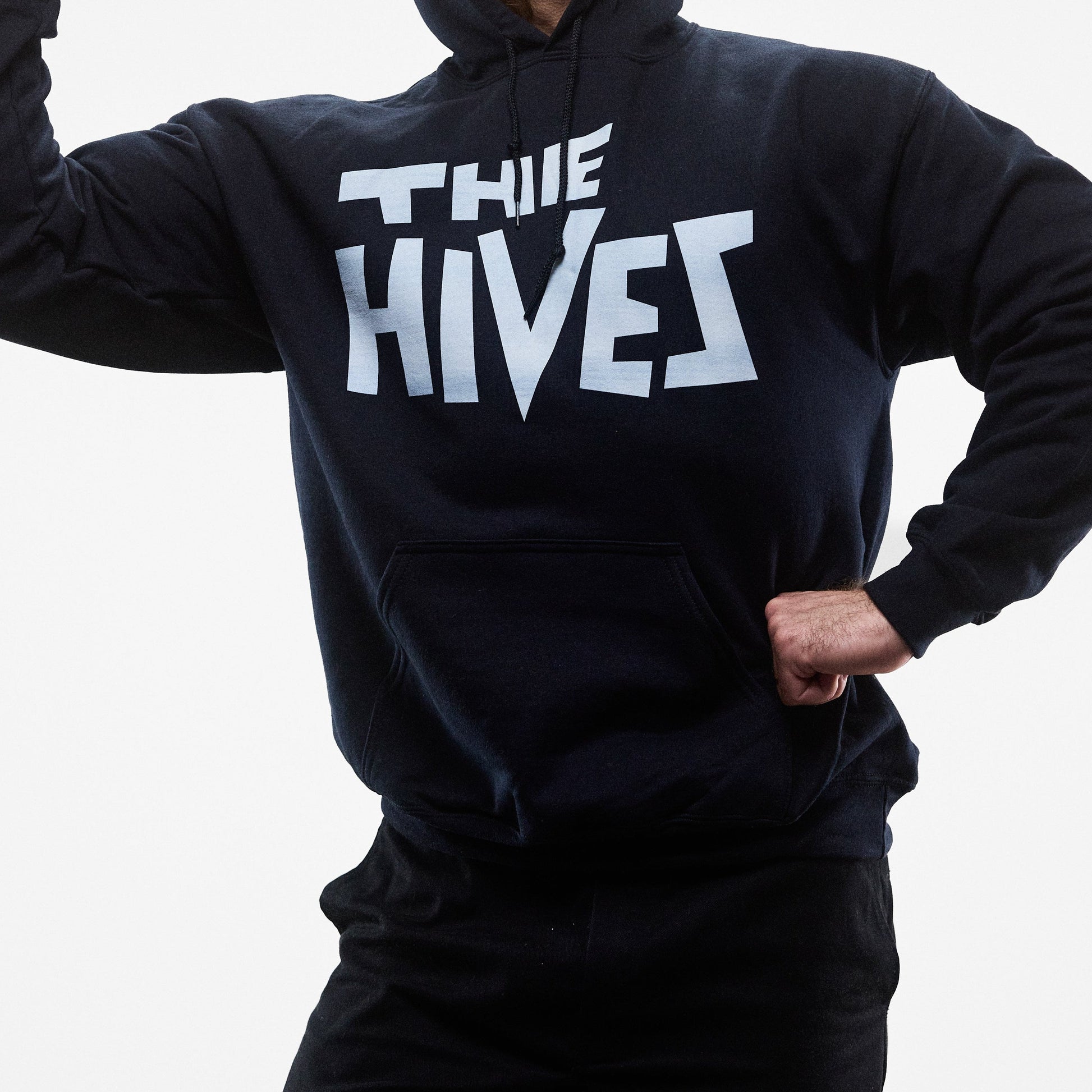 Cut Logo Black Hoodie