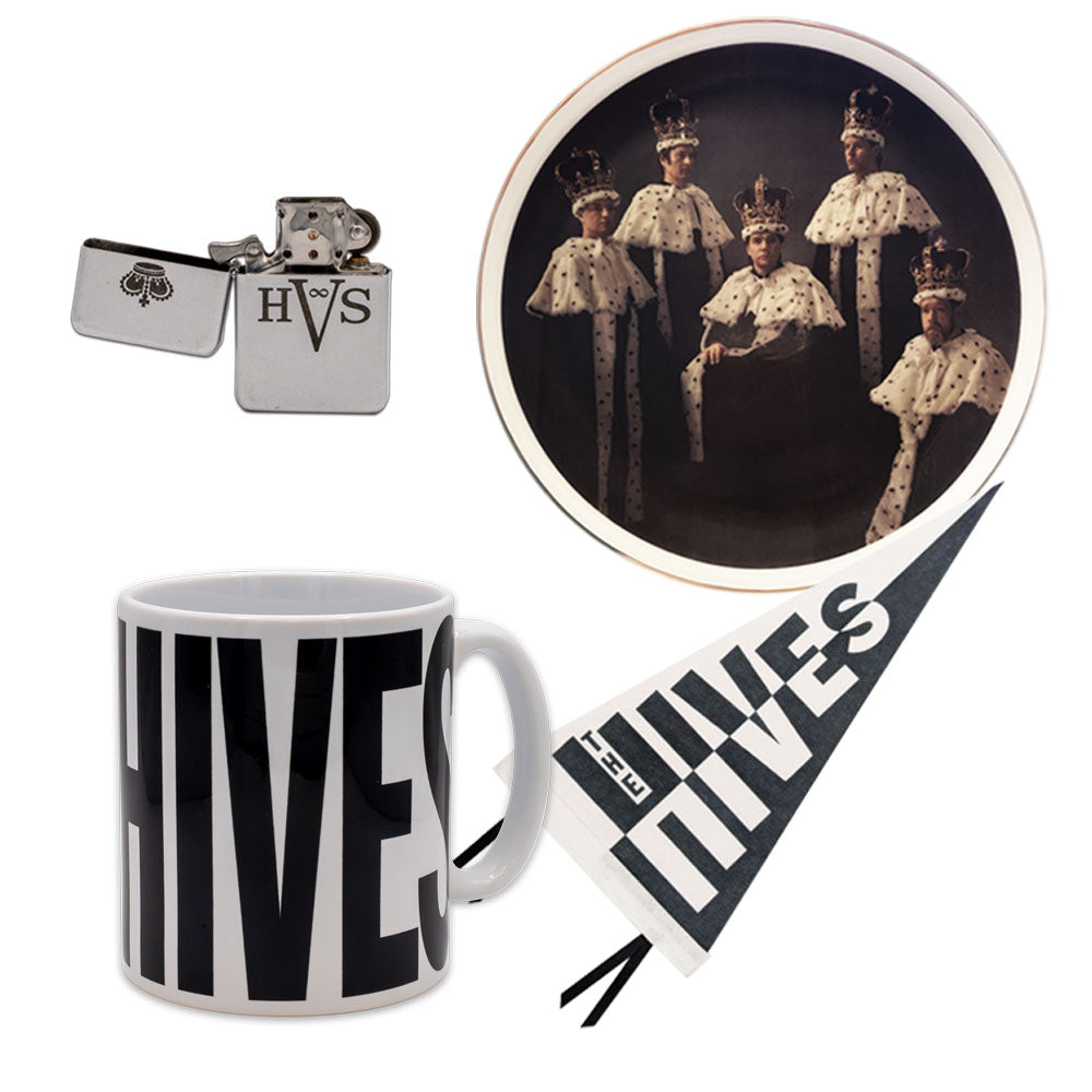 Plate Mug Lighter and Flag Bundle