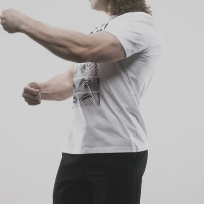 EYES WHITE TEE