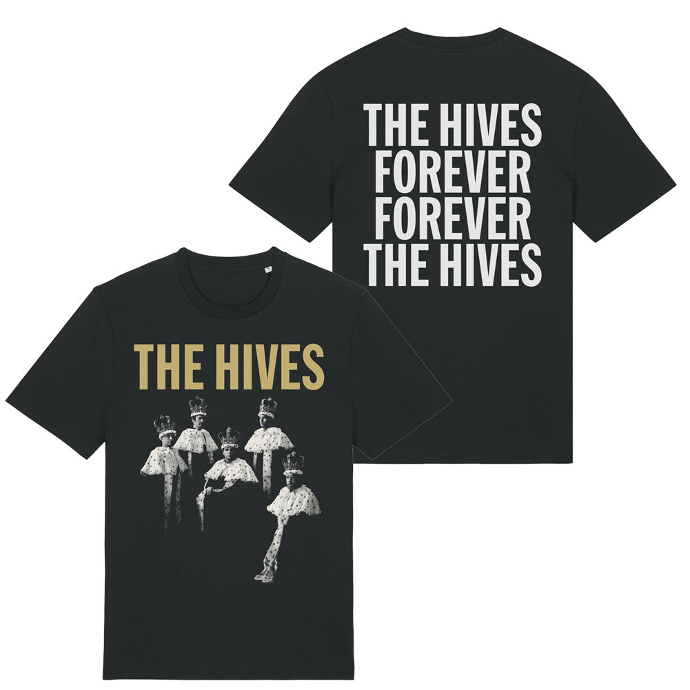 The Hives Album Tee with Gold Text