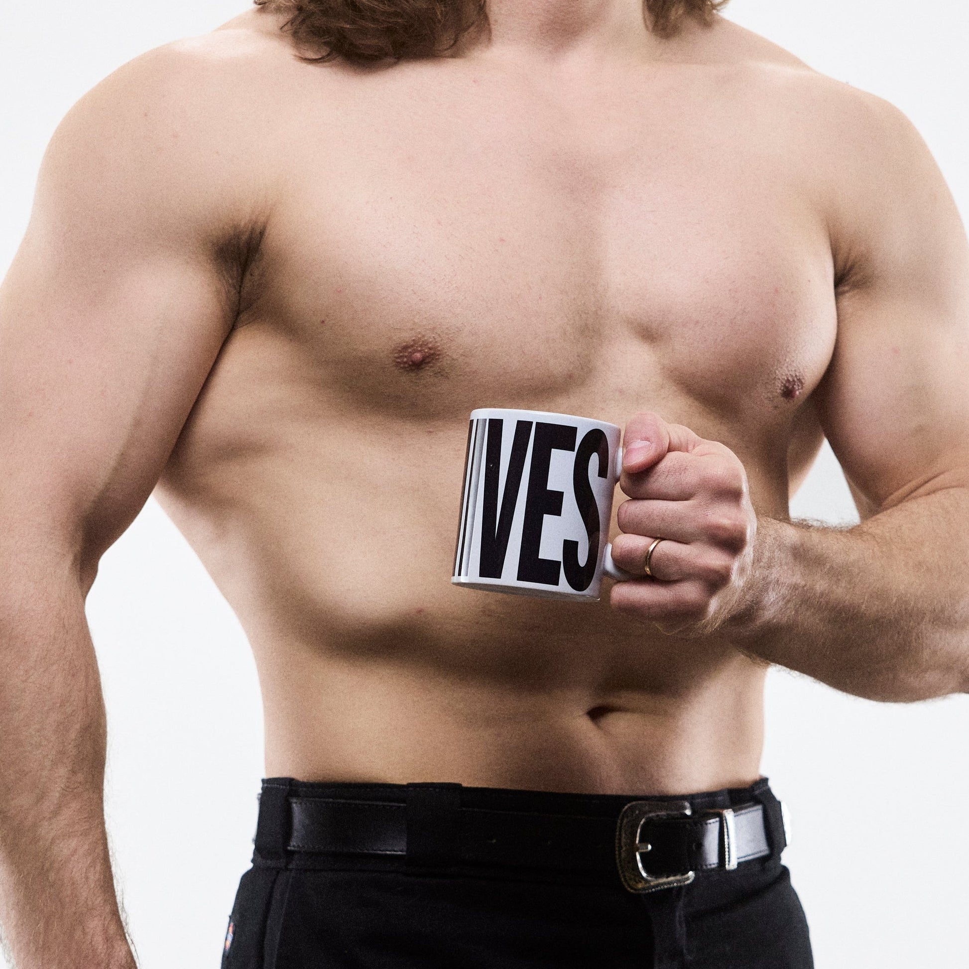 THE HIVES BLOCK PRINT MUG