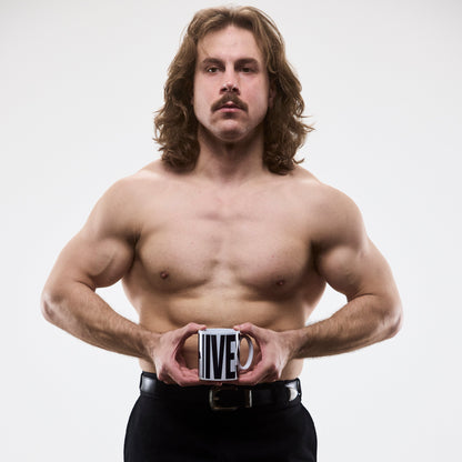 THE HIVES BLOCK PRINT MUG