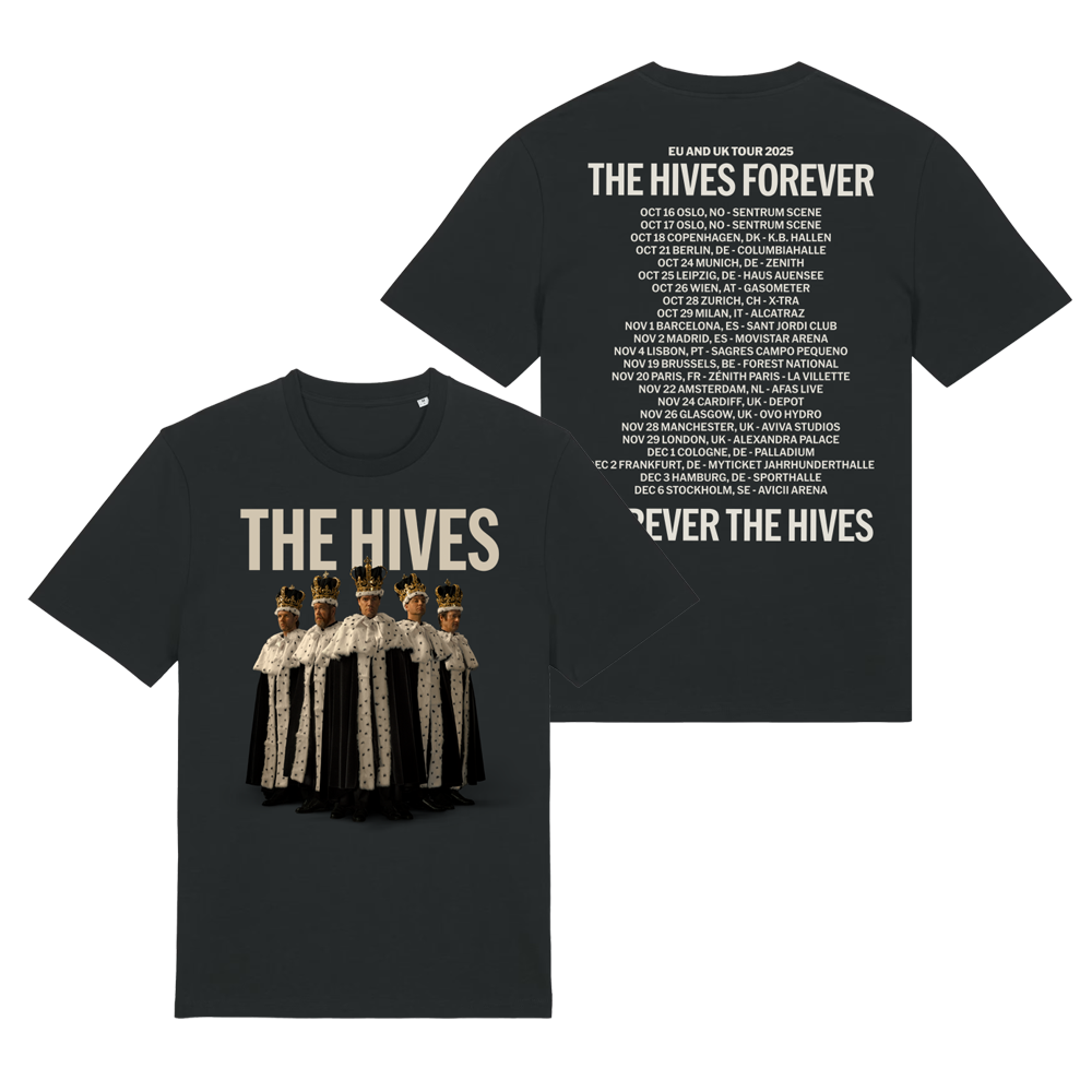 The Hives Forever 2025 UK & EU Tour Tee