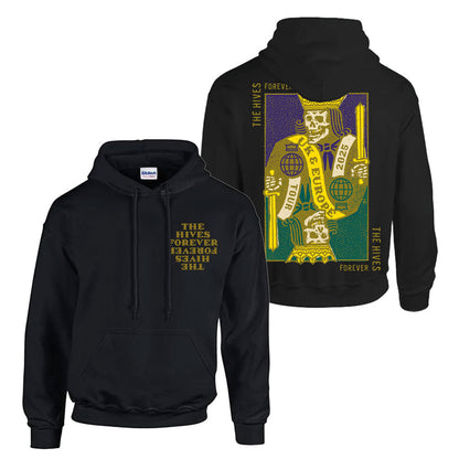 THE HIVES PLAYING CARD HOODIE
