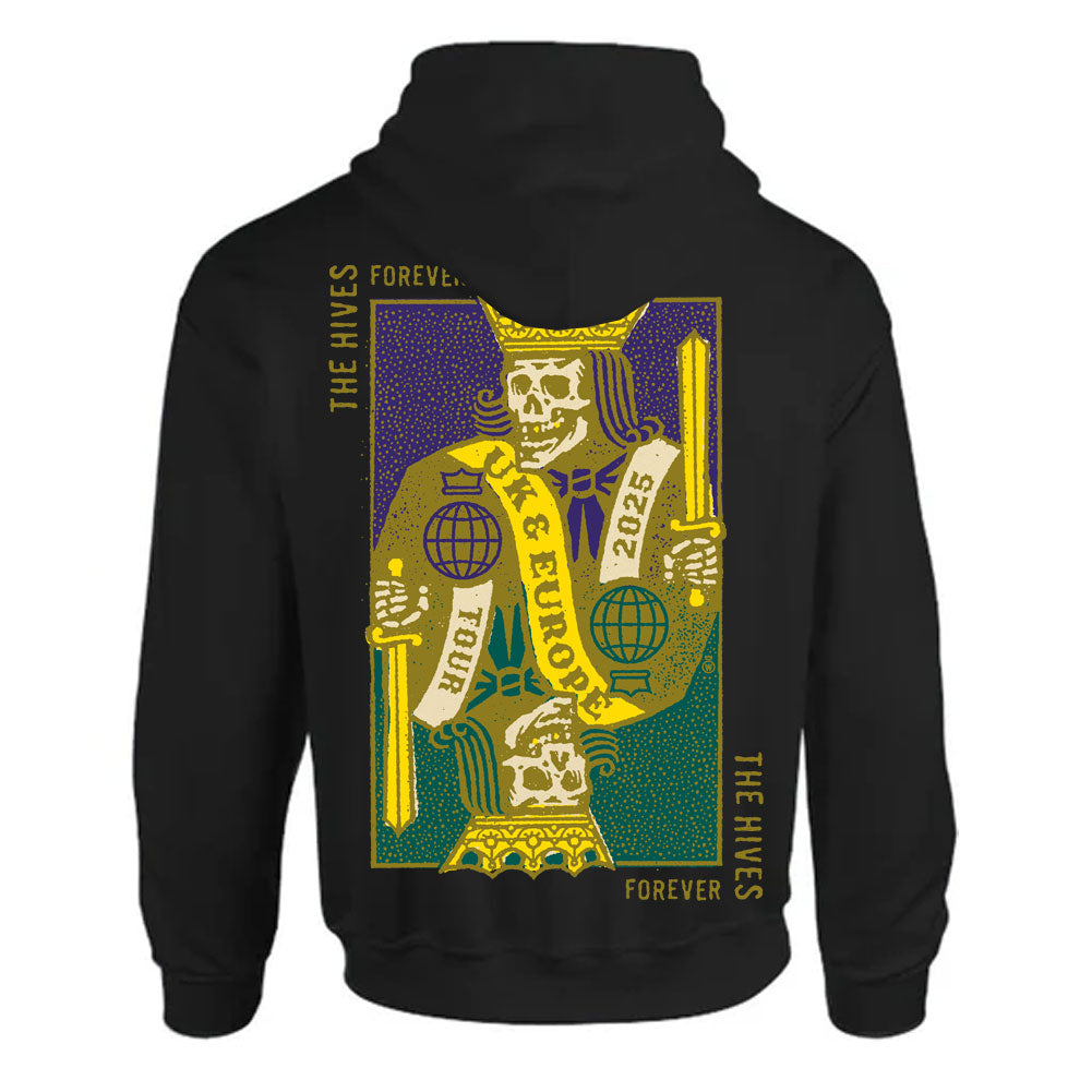 THE HIVES PLAYING CARD HOODIE