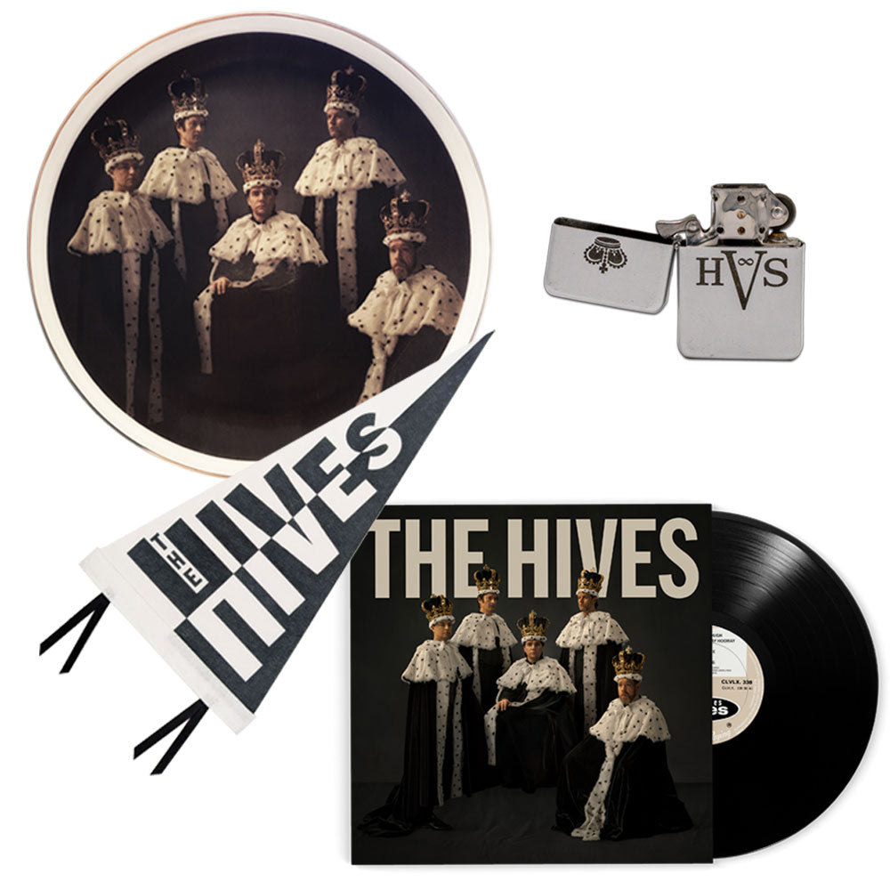 Vinyl Plate Lighter and Flag Bundle