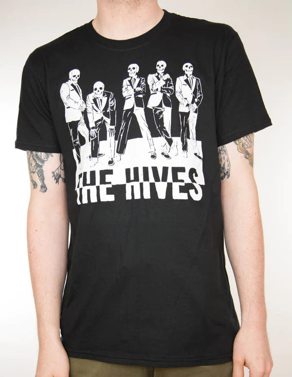 The Hives | Skeleton T-Shirt (Black) | The Official Hives store ...